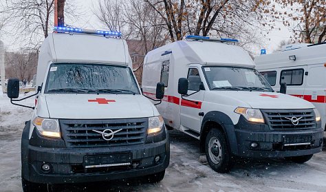 Автопарк скорой помощи пополнился новыми машинами